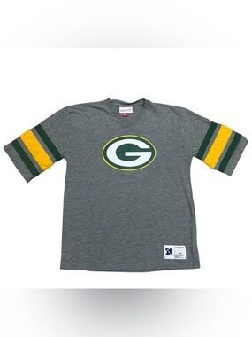 Mitchell & Ness NFL Green Bay Packers Post Season Run Tee kids Large 14/16